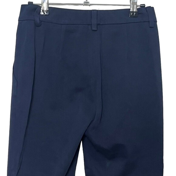 Apiece Apart Pants Size 0 Blue High Rise Cropped Skinny Ankle Slit Women’s - Picture 6 of 12